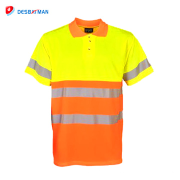 Wholesale price 100% polyester wholesale safety t-shirt